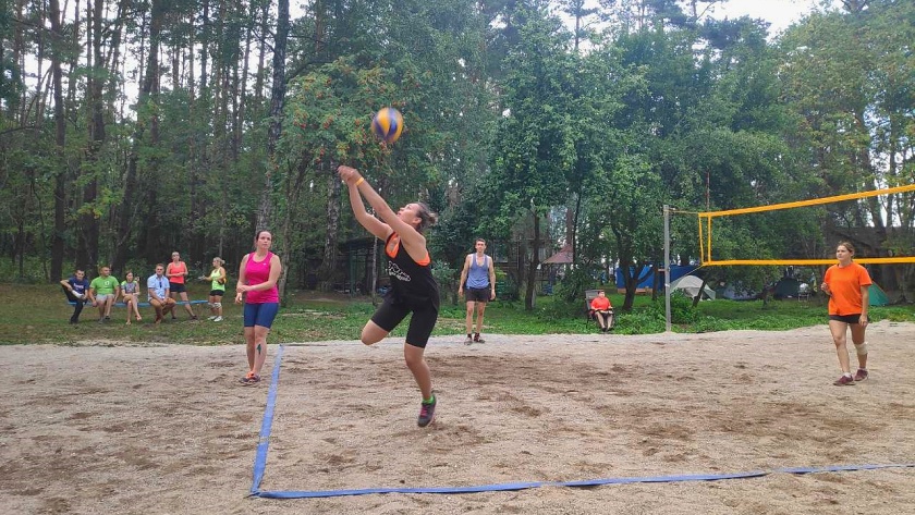 Волейбол в почете на турслете Черняховского городского округа