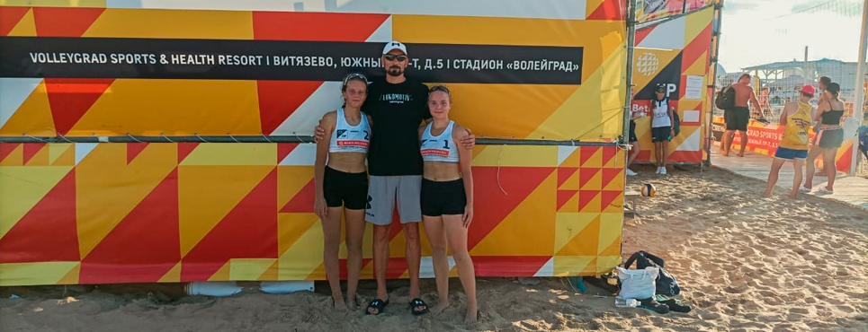 Калининградская команда выступила в Первенстве России по пляжному волейболу